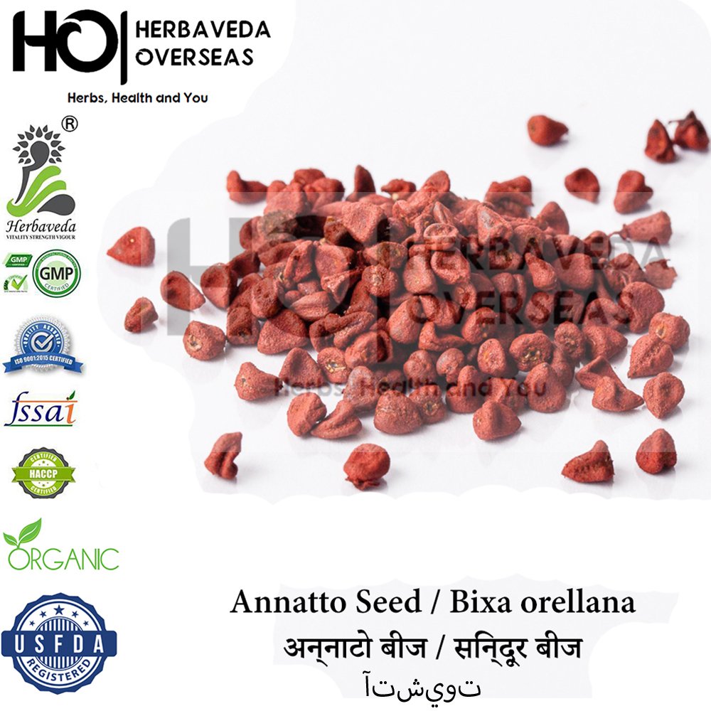 Annatto (Bixa Seeds) | अनाट्टो | Bixa orellana