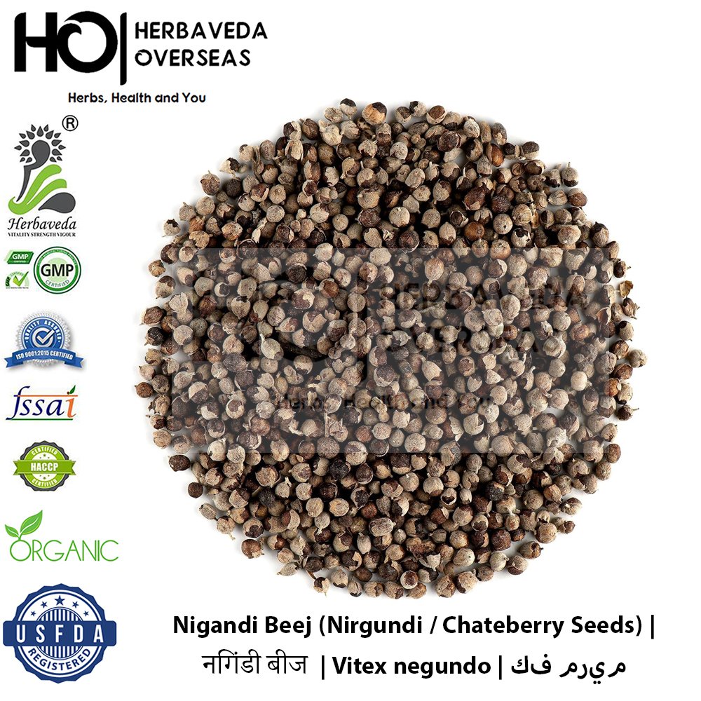 Samalu Beej | Nirgundi seeds | Chasteberry | Vitex negundo seeds