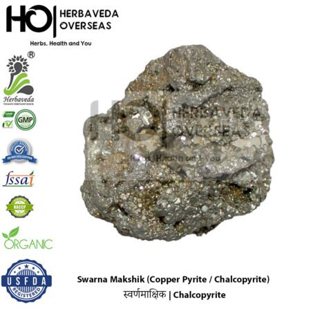 Swarna Makshik (Copper Pyrite / Chalcopyrite) | स्वर्णमाक्षिक | Chalcopyrite (CuFeS₂)
