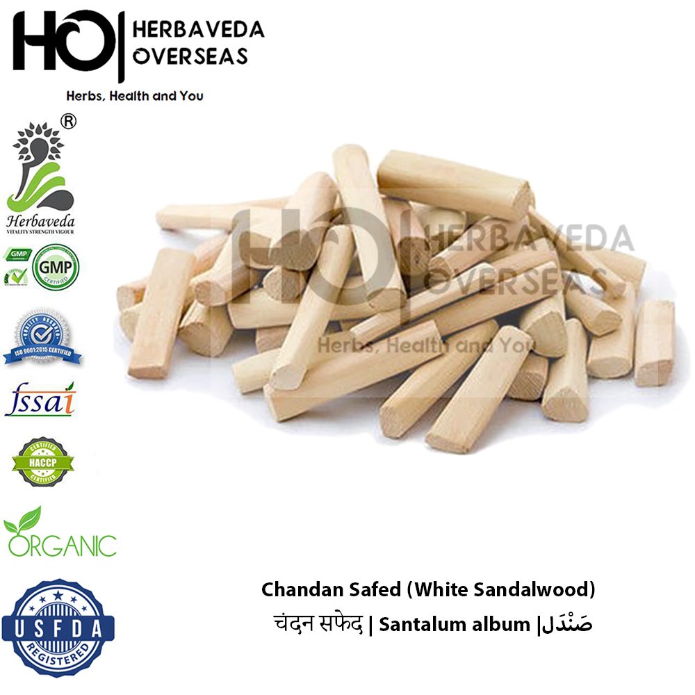 Chandan Safed (White Sandalwood) | चंदन सफेद | Santalum album