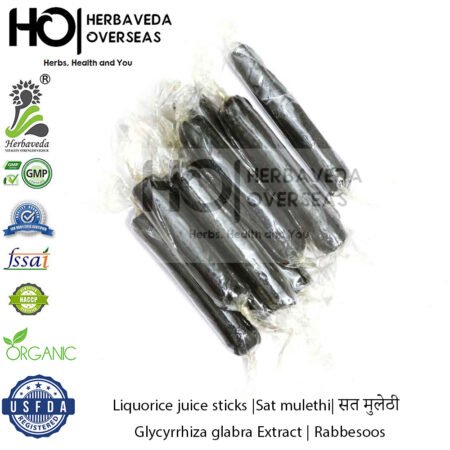 Liquorice juice sticks |Sat mulethi| सत मुलेठी | Glycyrrhiza glabra Extract | Rabbesoos